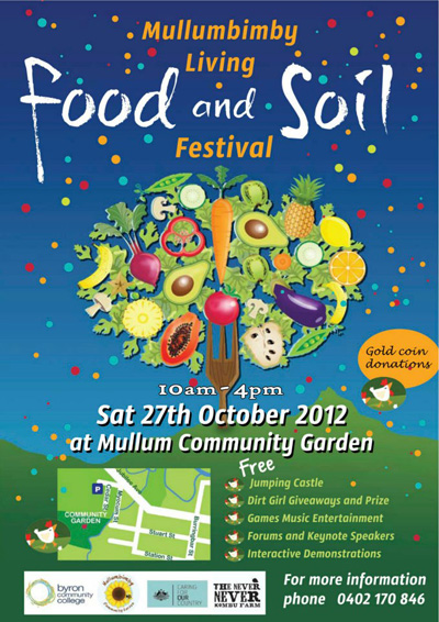 Mullumbimby Living Food & Soil Festival October 27th 2012